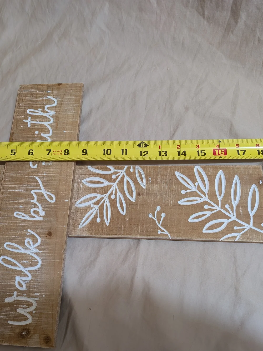 Hobby Lobby wooden cross